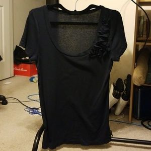 Scoop neck tee