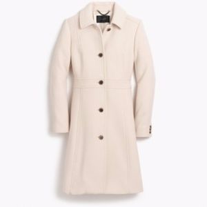 J. Crew Italian Double-cloth Wool Lady Day Coat