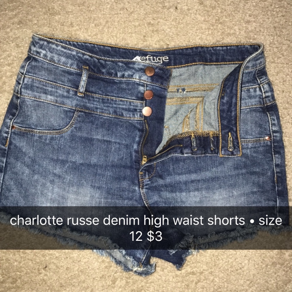 high waist shorts