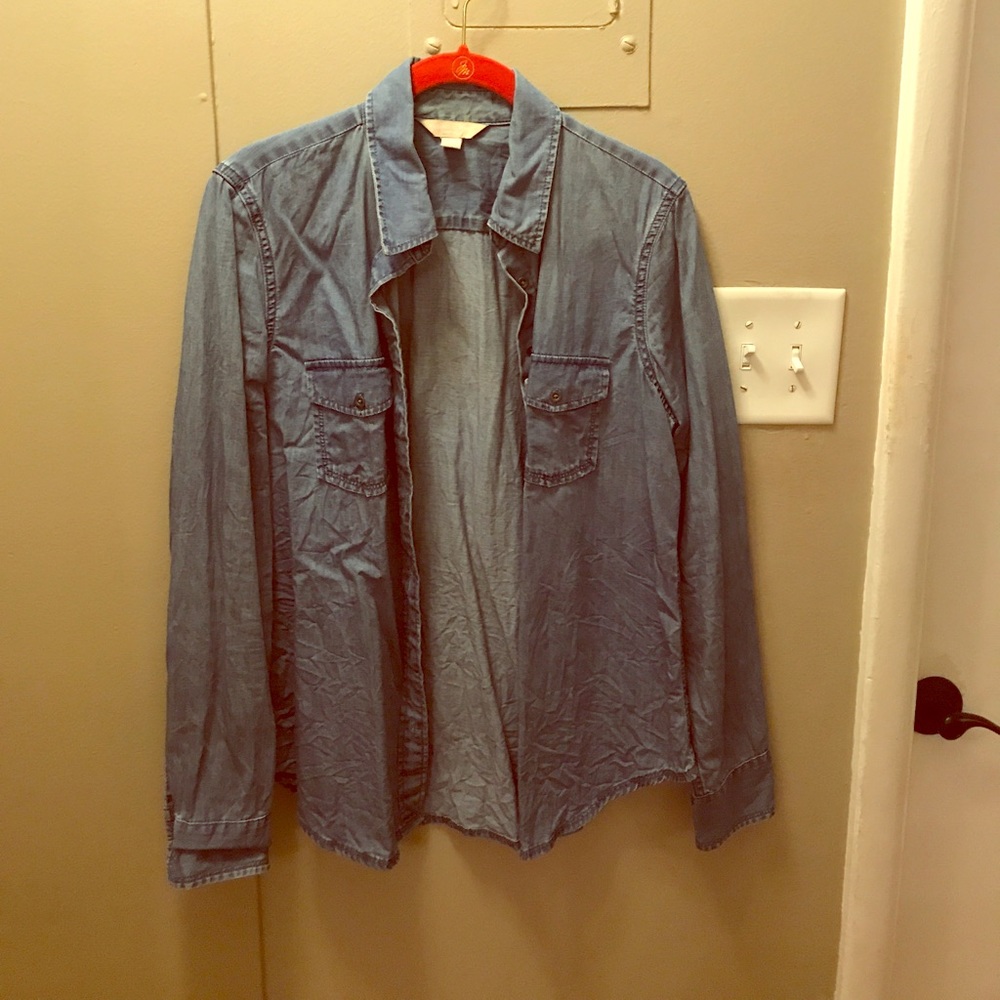 Chambray button up