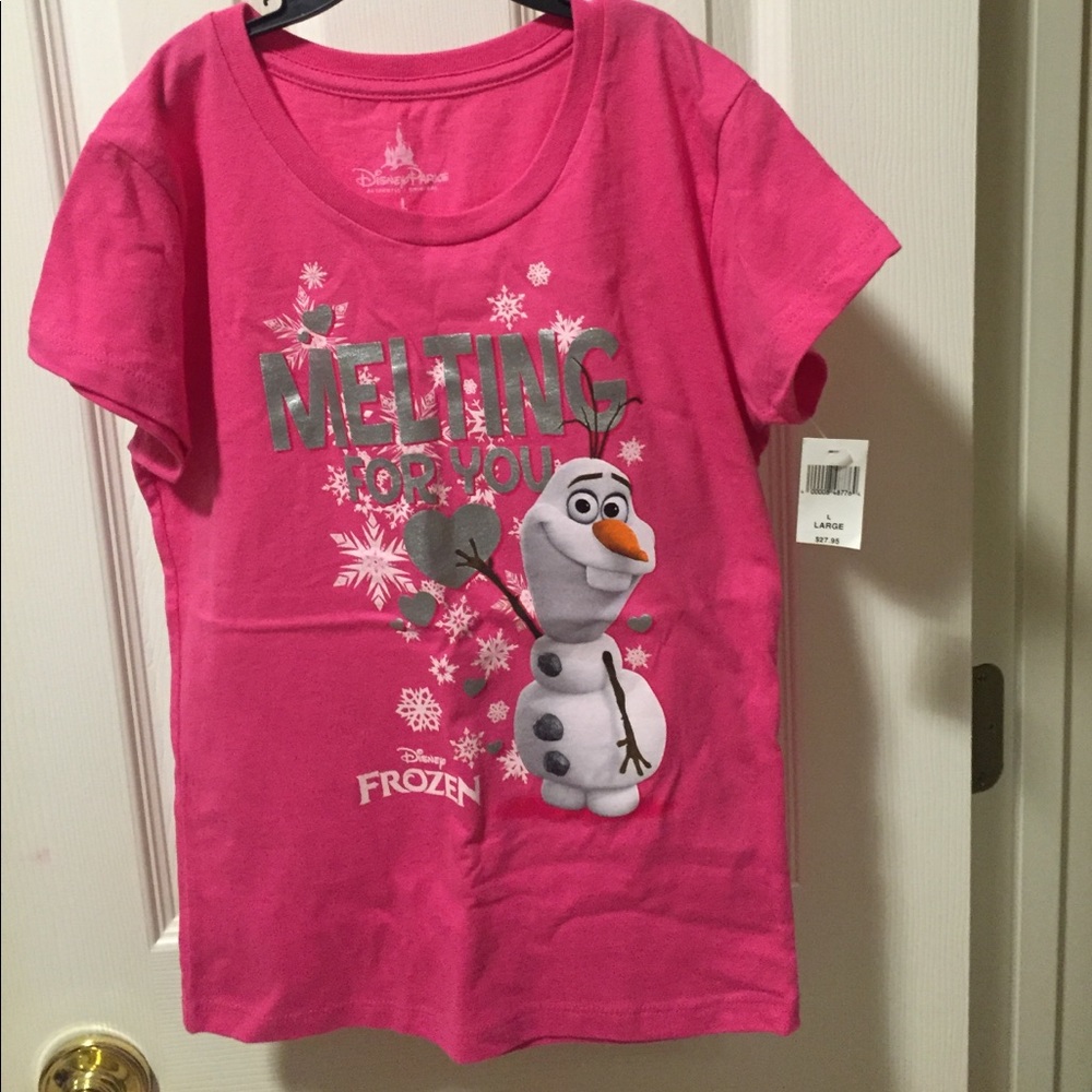 NWT Disney Frozen shirt size L
