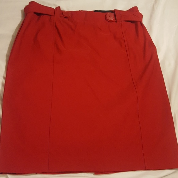 Mini pencil red skirt - Picture 1 of 1