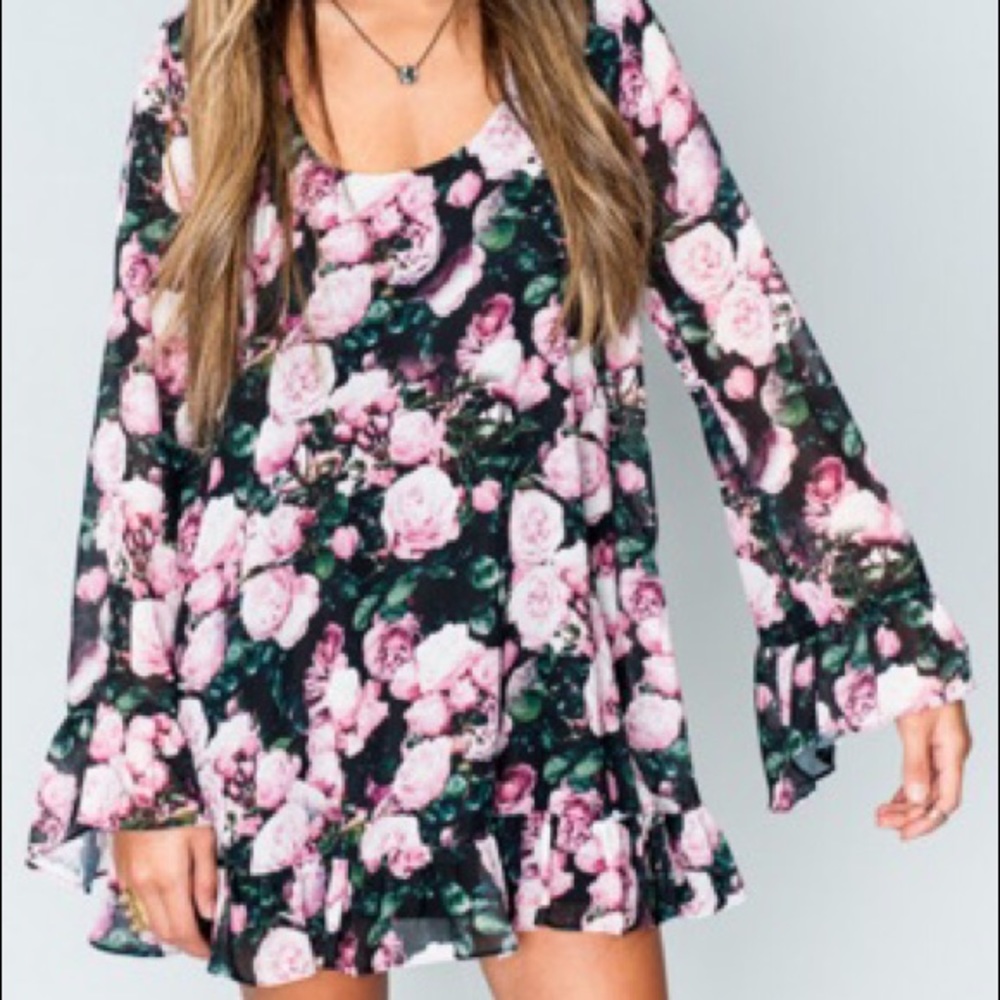 Show Me Your Mimi floral mini dress