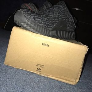 Unauthentic Yeezy 350 Private Black