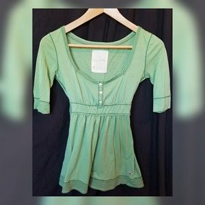 Green Hollister Shirt Small