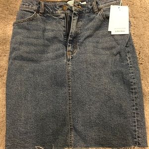 & Other Stories denim skirt
