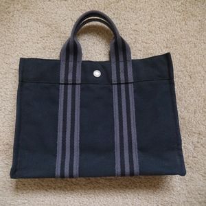 Hermes Canvas Mini Tote Bag (authentic)