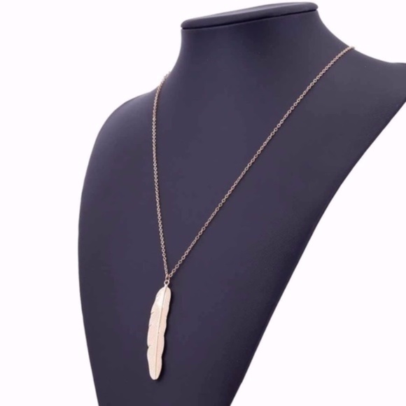 !!!!!!!!!!!5 for $25 Feather Pendant Necklace - Picture 4 of 6