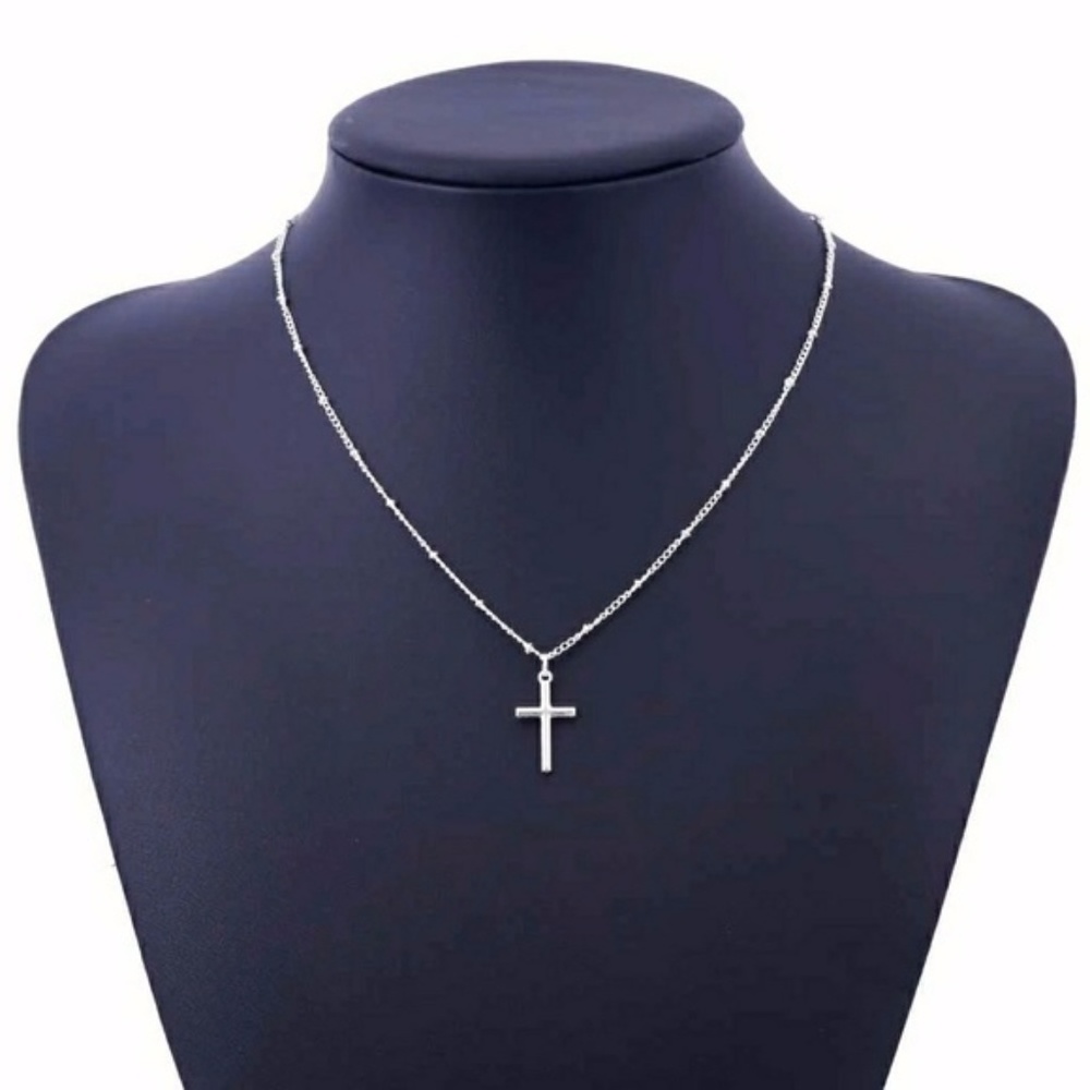 5 for $25 Delicate Dainty Cross Necklace - Picture 6 of 8