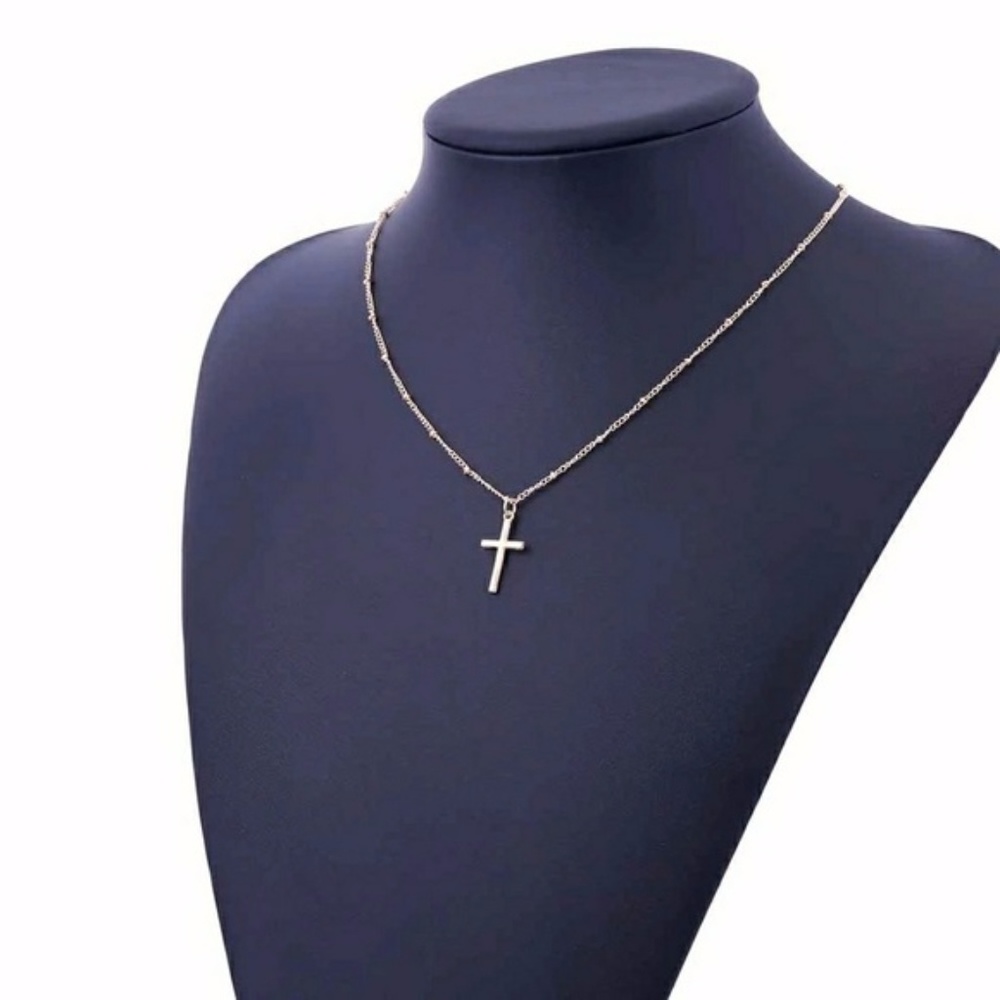 5 for $25 Delicate Dainty Cross Necklace - Picture 8 of 8