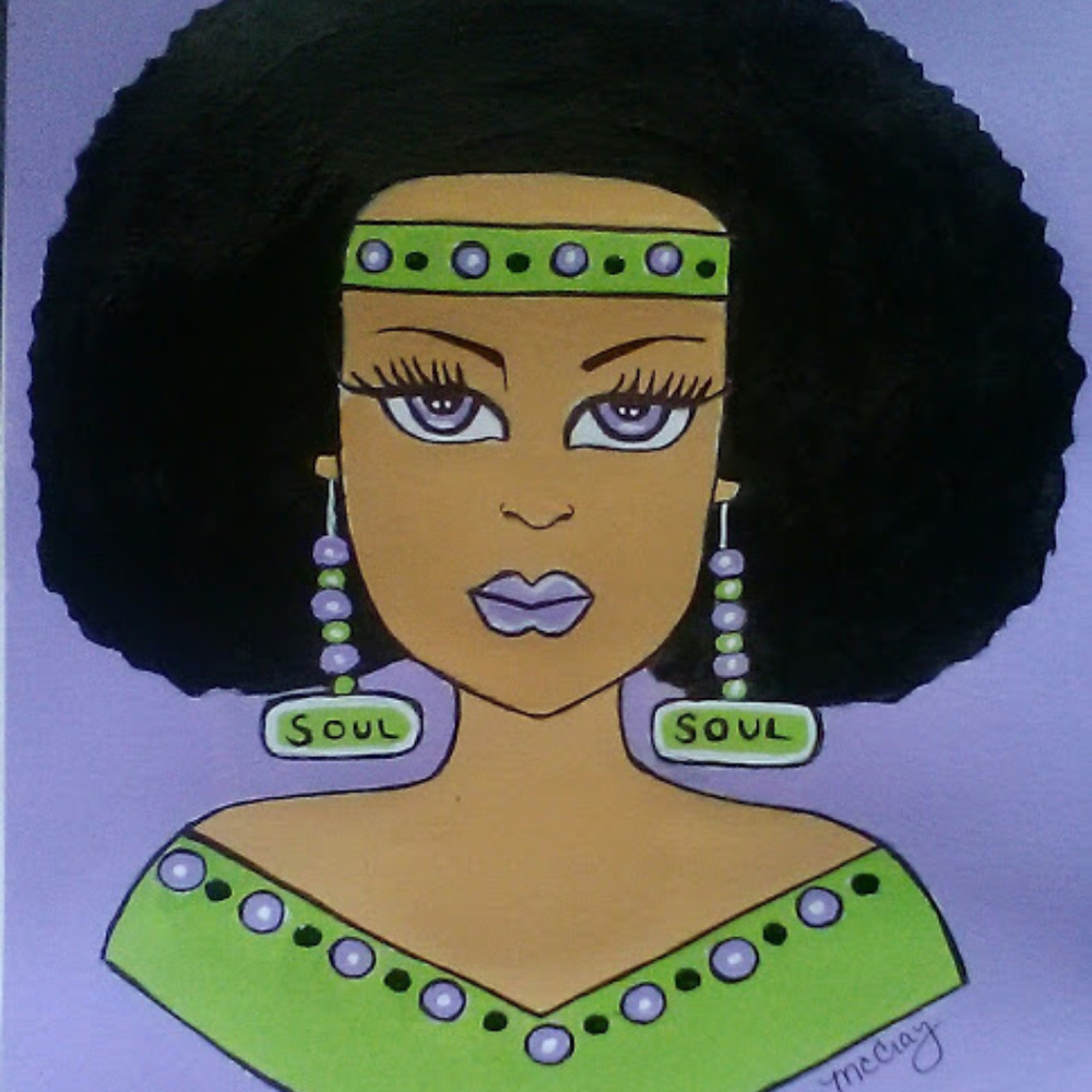 Miss Amazing....A Pop Art Painting