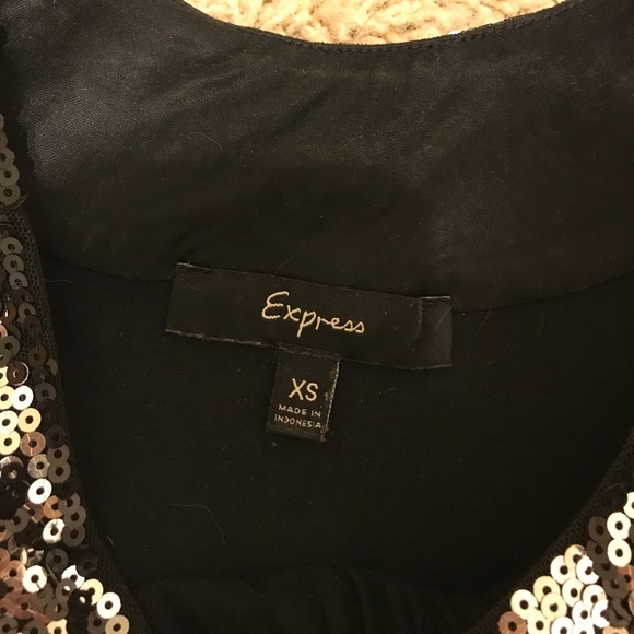 Express sequin mini dress - Picture 3 of 6