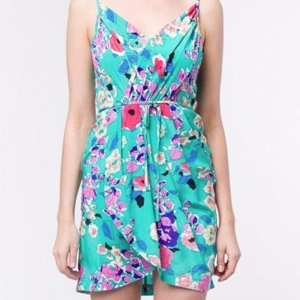 Yumi Kim Jayne Dress in green floral
