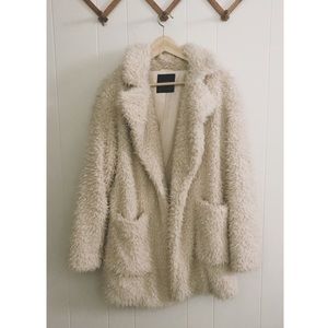 zara kids teddy coat
