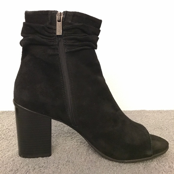 Kenneth Cole Reaction Fridah Peep Toe Ankle Boots - Picture 4 of 8