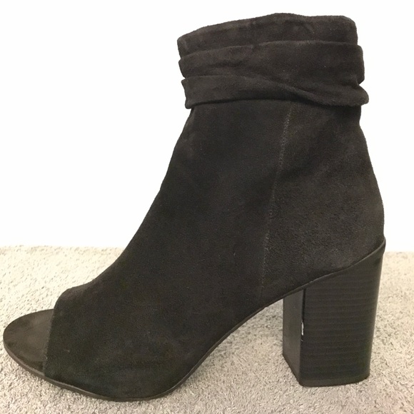 Kenneth Cole Reaction Fridah Peep Toe Ankle Boots - Picture 5 of 8