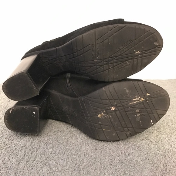 Kenneth Cole Reaction Fridah Peep Toe Ankle Boots - Picture 8 of 8