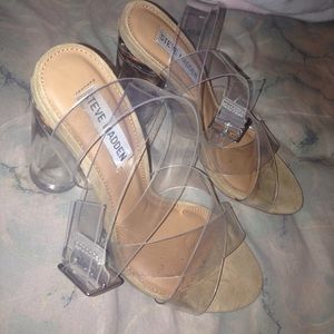 Super Fancy Clear Heels