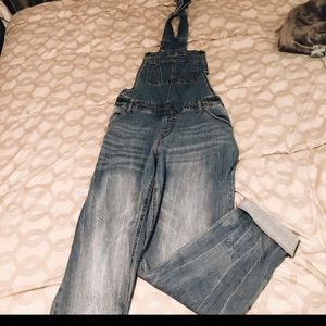 Denim overalls