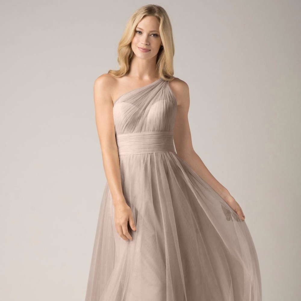 Wtoo Bridesmaid Dress 858i Latte Size 20