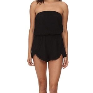 Free People Tahlia Lace Romper