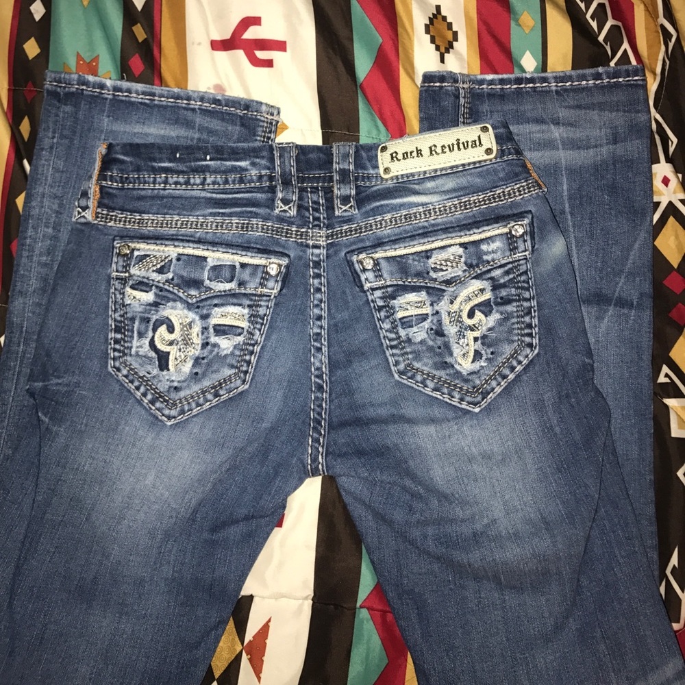 🌸ROCK REVIVAL JEANS🌸 SIZE:27 🌸 BOOTCUT🌸