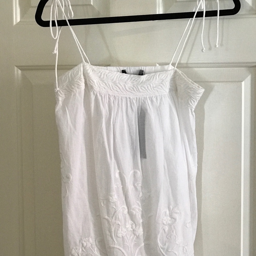 French Connection White Tank