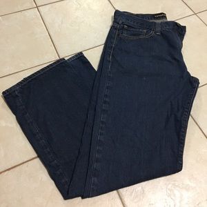 Express Blake Loose Fit Straight Leg Jeans