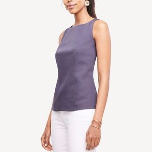 Navy Ann Taylor Top