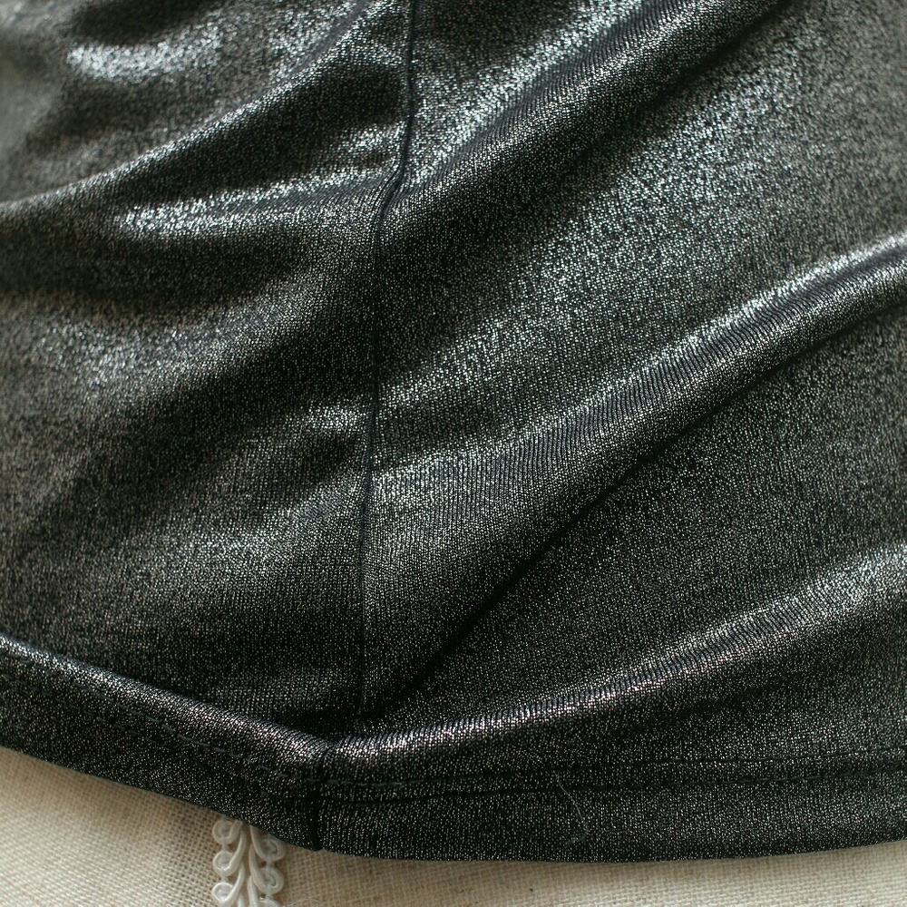 New York & Co One Shoulder Party Top - Picture 7 of 8