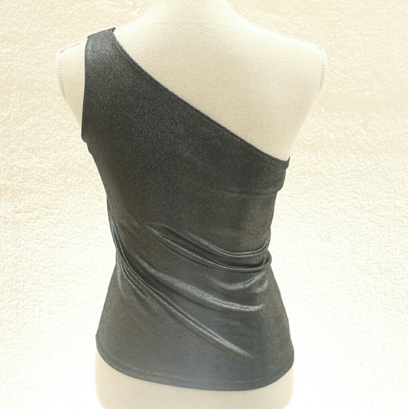 New York & Co One Shoulder Party Top - Picture 4 of 8