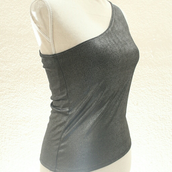 New York & Co One Shoulder Party Top - Picture 5 of 8