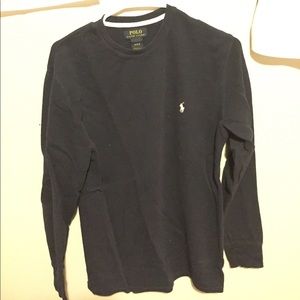 Polo Ralph Lauren Navy Blue Thermal Long Sleeve