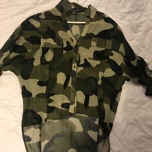 Camouflage Blouse