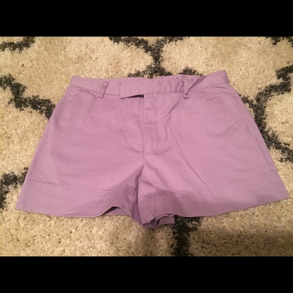 RALPH LAUREN LAVENDER SHORTS! - Picture 2 of 3