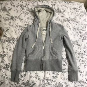 Fur Lined Zip Up Hoodie!!!