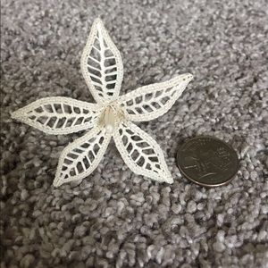 Natural Woven Marshallese flower