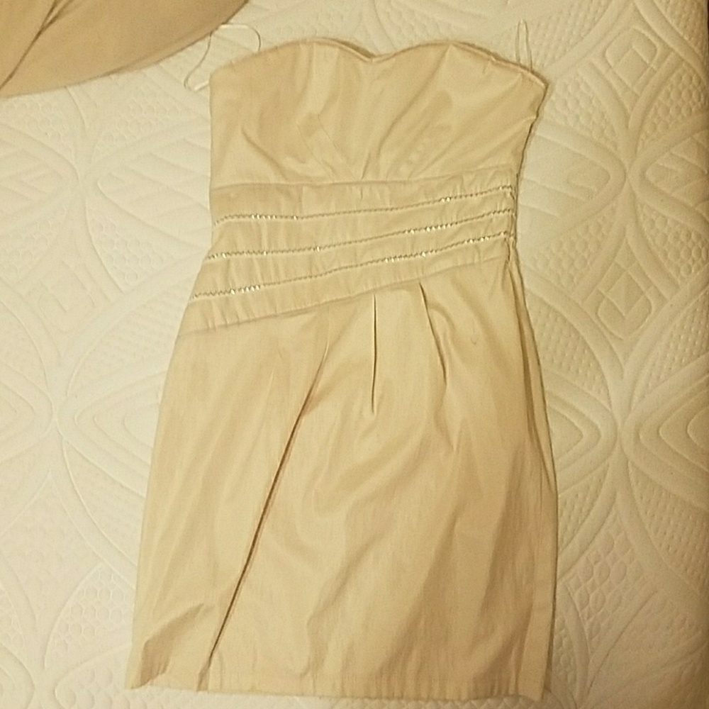 Dark ivory/Beige formal dress