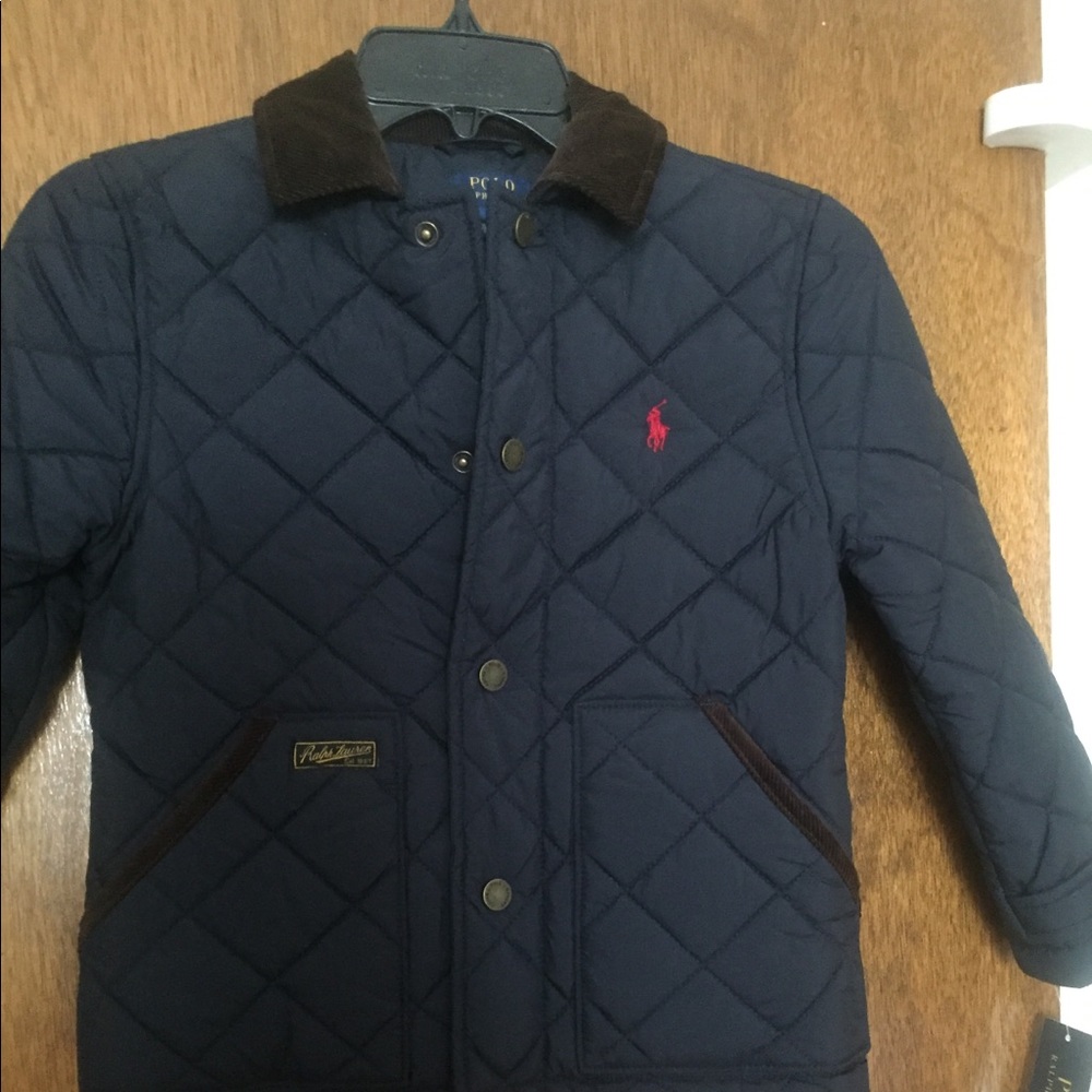 Size 6 Boys Ralph Lauren quilted jacket