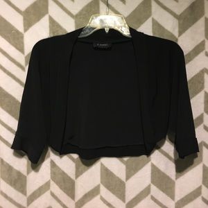 Jackets & Coats - Short black jacket/coverup Jackets & Coats - Short black jacket/coverup