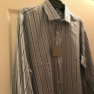 New Men’s Thomas Dean Dress Shirt