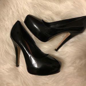Vince camuto patent pumps