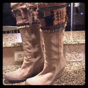 Suede Womens Boots