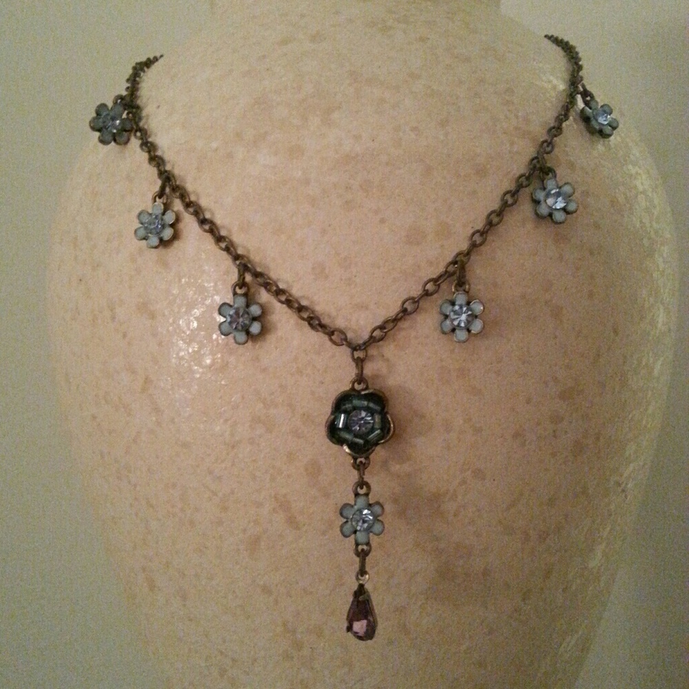 🌼Flower Drop necklace