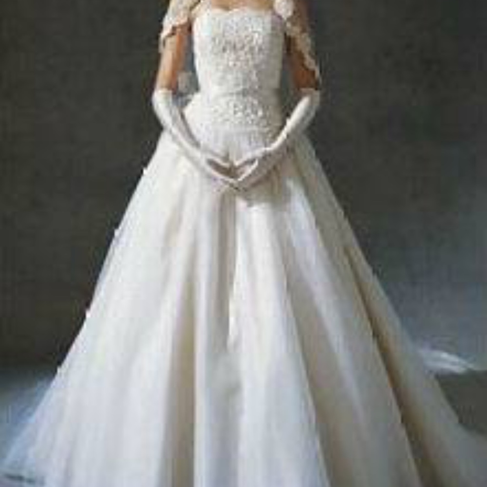 NWT Oleg Cassini Wedding Gown, Jackie O inspired