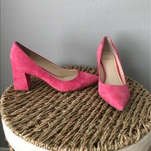 Marc Fisher Suede Heels
