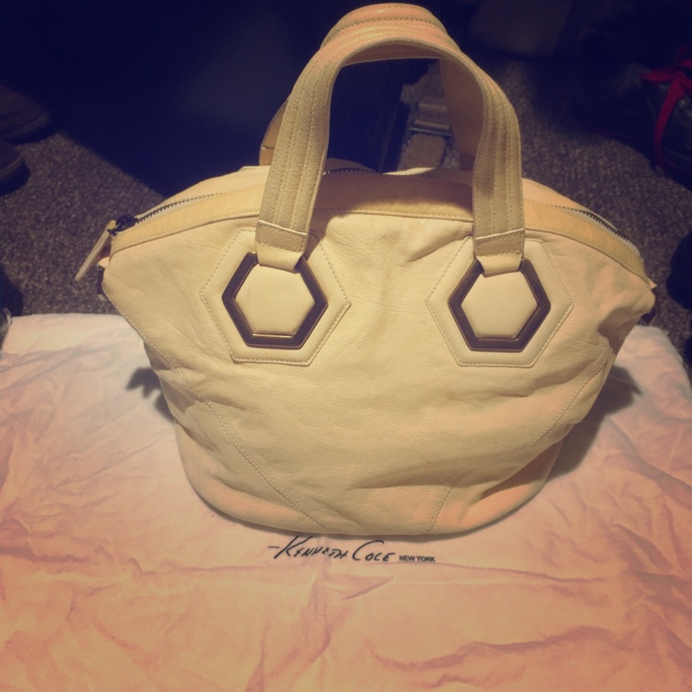 Kenneth Cole leather handbag