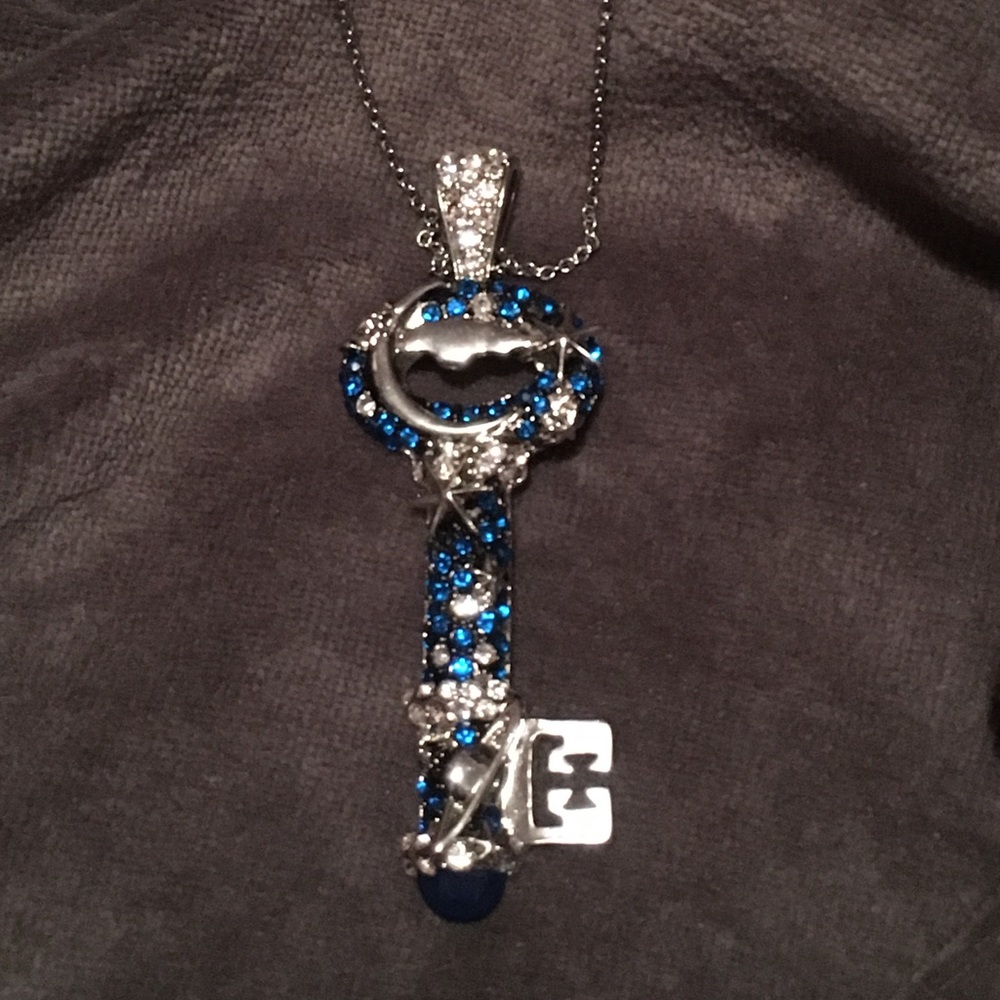 Crystal Key decorated in planetary theme .