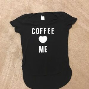 Black coffee t Shirt