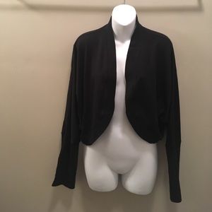Black Ann Taylor Loft Shrug